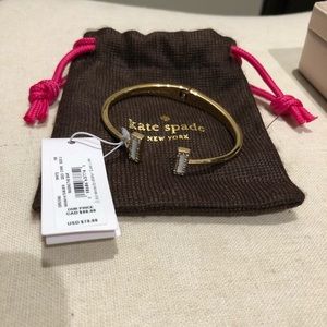 Kate Spade ♠️ Raising the Bar Gold Bangle Bracelet
